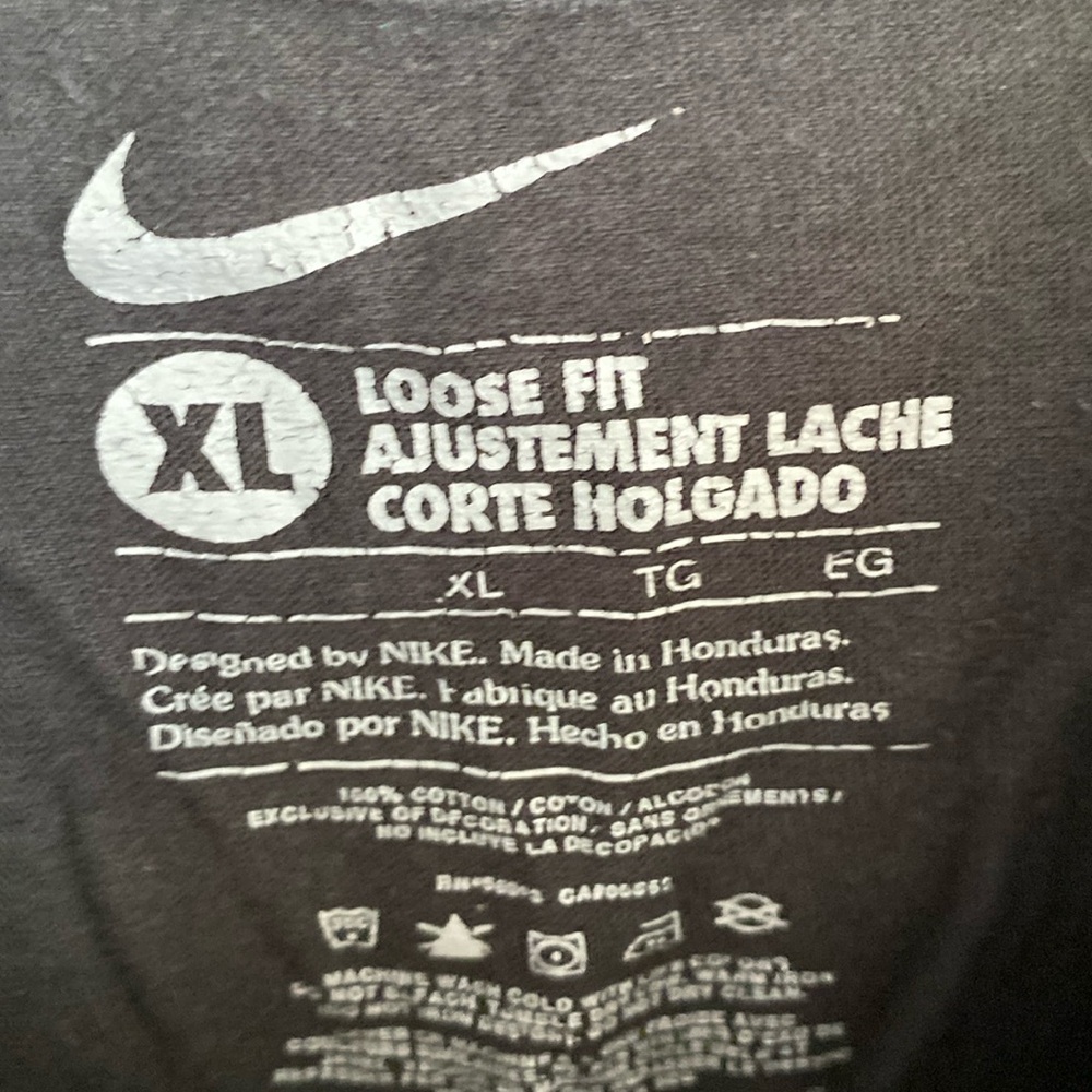 NIKE loose fit vintage graphic tee XL BASKETBALL - Picture 2 of 4